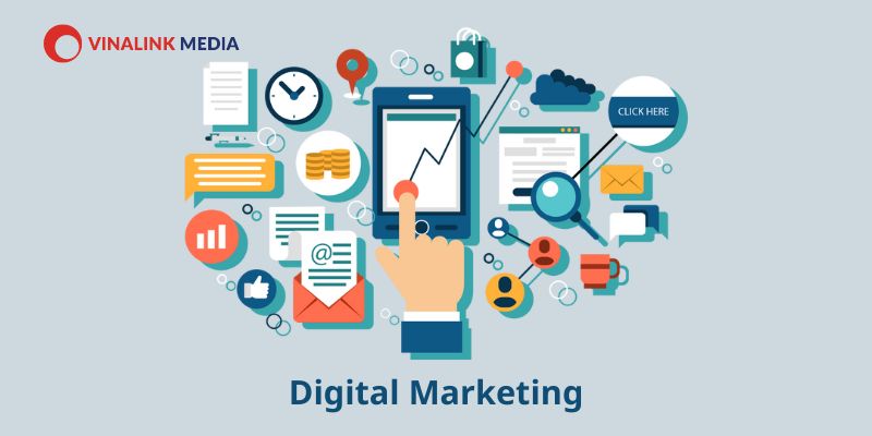 Marketing online là một phần trong Digital Marketing